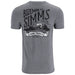 Simms Bozeman Scene T-Shirt Athletic Heather Image 01