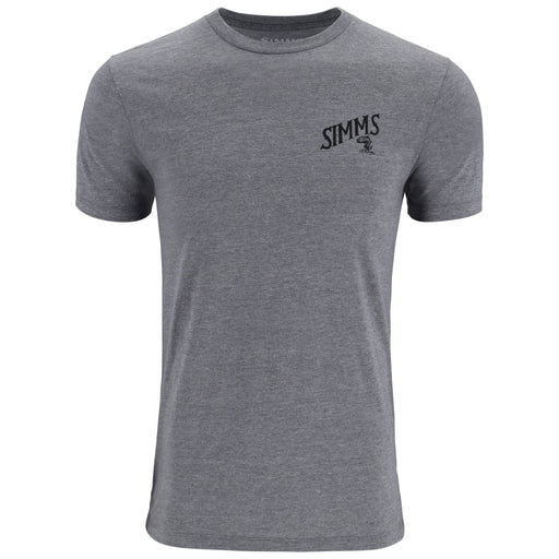 Simms Bozeman Scene T-Shirt Athletic Heather Image 02