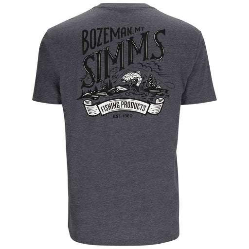 Simms Bozeman Scene T-Shirt Titanium Heather Image 01