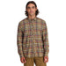 Simms Bugstopper Stone Cold LS Shirt Simms Chestnut Multi Plaid Image 02