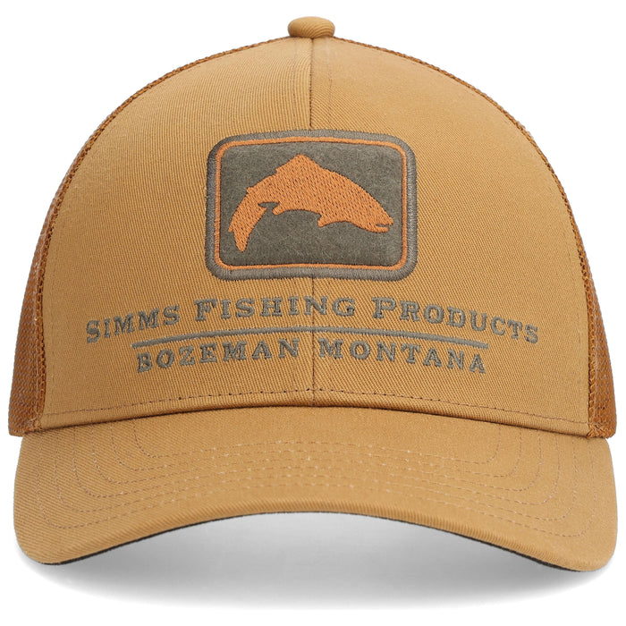 Simms Double Haul Icon Trucker Chestnut Image 01