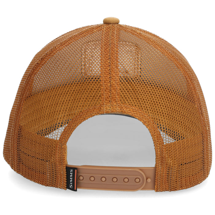 Simms Double Haul Icon Trucker Chestnut Image 03