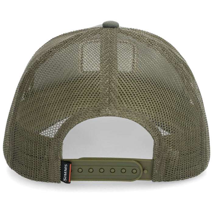 Simms Double Haul Icon Trucker Smokey Olive / One Size