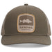 Simms Double Haul Icon Trucker Walleye Dark Stone Image 01