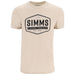 Simms Fly Patch T-Shirt Natural Image 01