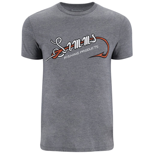 Simms Hook & Loop T-Shirt Athletic Heather Image 01