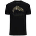 Simms Trout Regiment Camo Fill T-Shirt Black Image 01