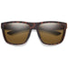 Smith Barra Sunglasses Matte Tortoise ChromaPop Glass Polarized Brown