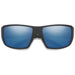 Smith Guide's Choice Sunglasses Matte Black ChromaPop Glass Polarized Blue Mirror