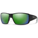 Smith Guide's Choice Sunglasses Matte Black ChromaPop Glass Polarized Green Mirror