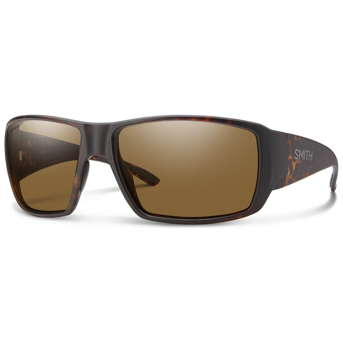 Smith Guide's Choice Sunglasses Matte Tortoise ChromaPop Glass Polarized Brown