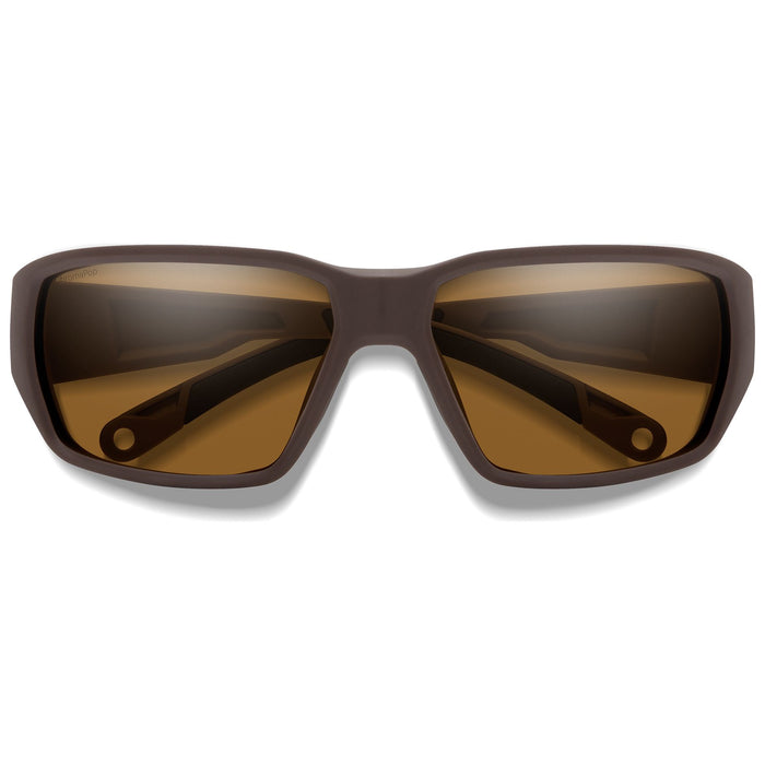 Smith Hookset ChromaPop Sunglasses Matte Mississippi Mud ChromaPop Glass Polarized Brown