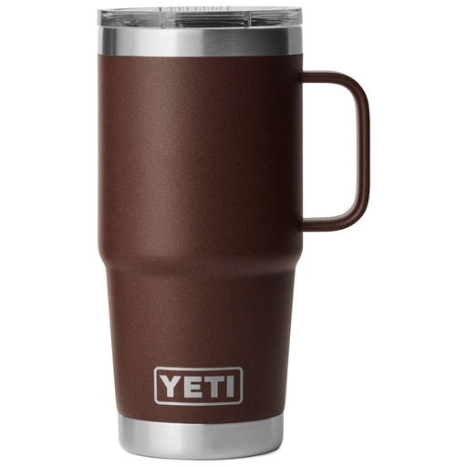 YETI Rambler 20 oz Travel Mug Wetlands Brown Image 01