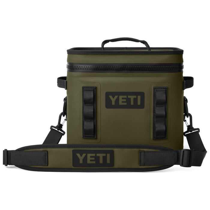 YETI Hopper Flip 12 Soft Cooler Olive / Black Image 01