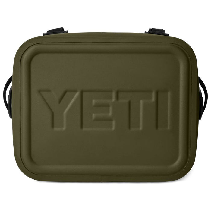 YETI Hopper Flip 12 Soft Cooler Olive / Black Image 05