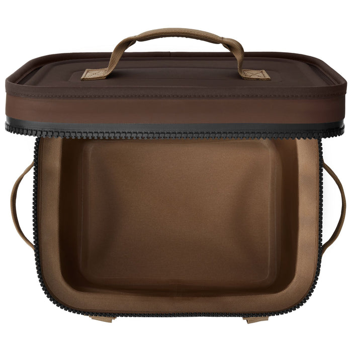 YETI Hopper Flip 12 Soft Cooler Wetlands Brown Image 07