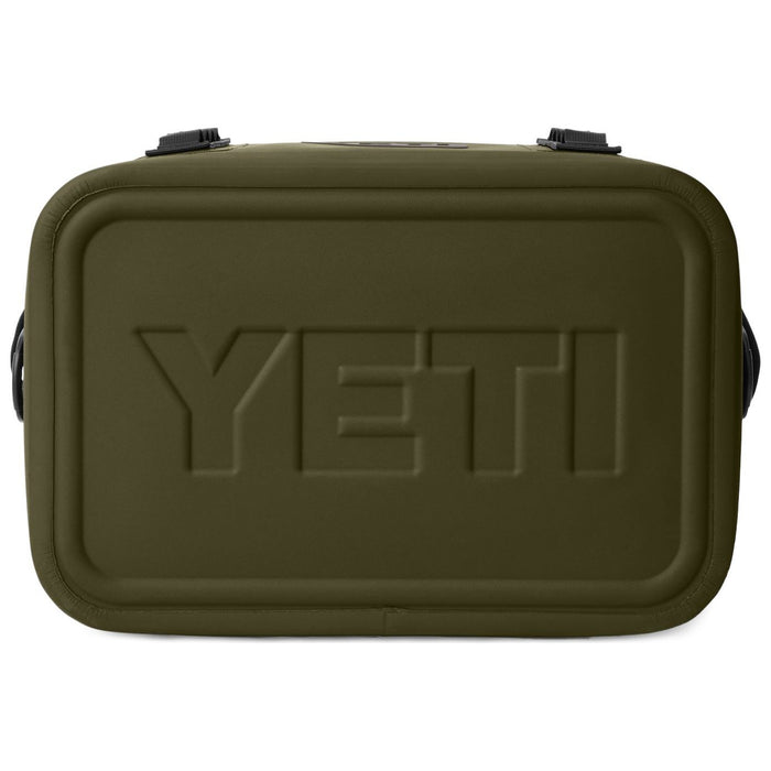 YETI Hopper Flip 18 Soft Cooler Olive / Black Image 05