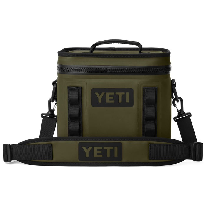 YETI Hopper Flip 8 Soft Cooler Olive / Black Image 01