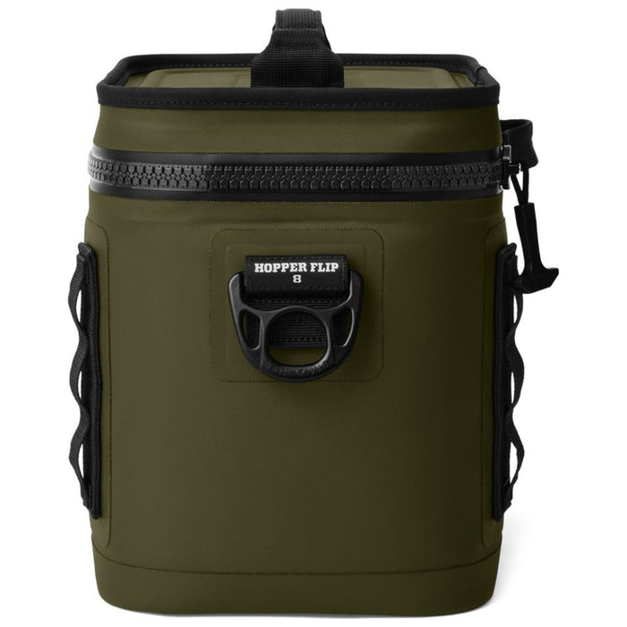 YETI Hopper Flip 8 Soft Cooler Olive / Black Image 02