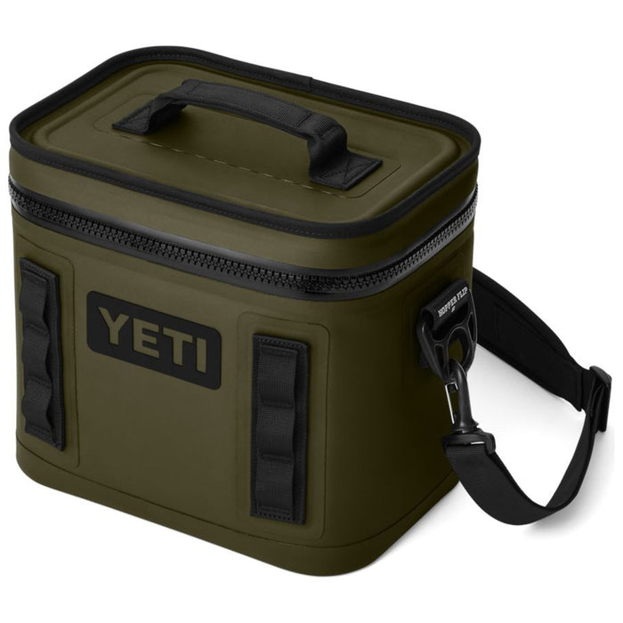 YETI Hopper Flip 8 Soft Cooler Olive / Black Image 04