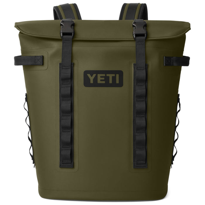 YETI Hopper M20 Backpack Soft Cooler Olive / Black Image 01