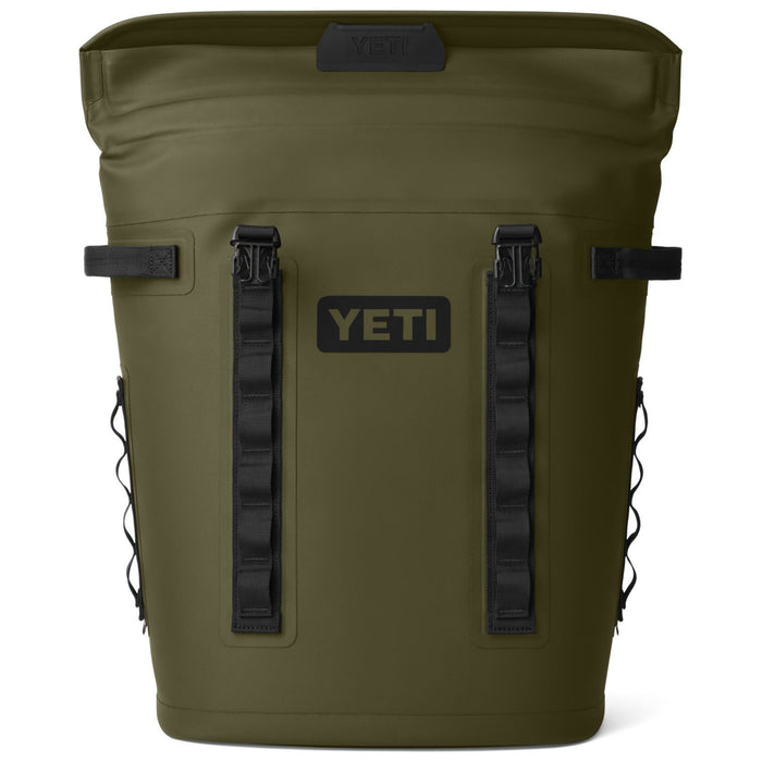 YETI Hopper M20 Backpack Soft Cooler Olive / Black Image 06