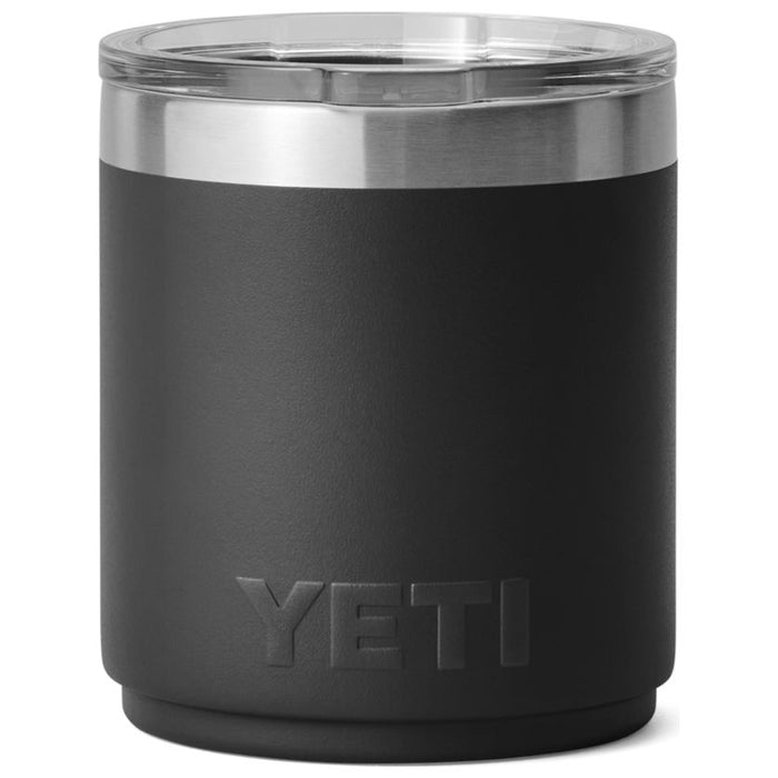 YETI Rambler 10 oz Stackable Lowball with Magslider Lid Black Image 02