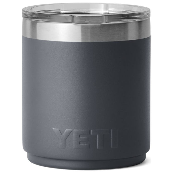 YETI Rambler 10 oz Stackable Lowball with Magslider Lid Charcoal Image 02