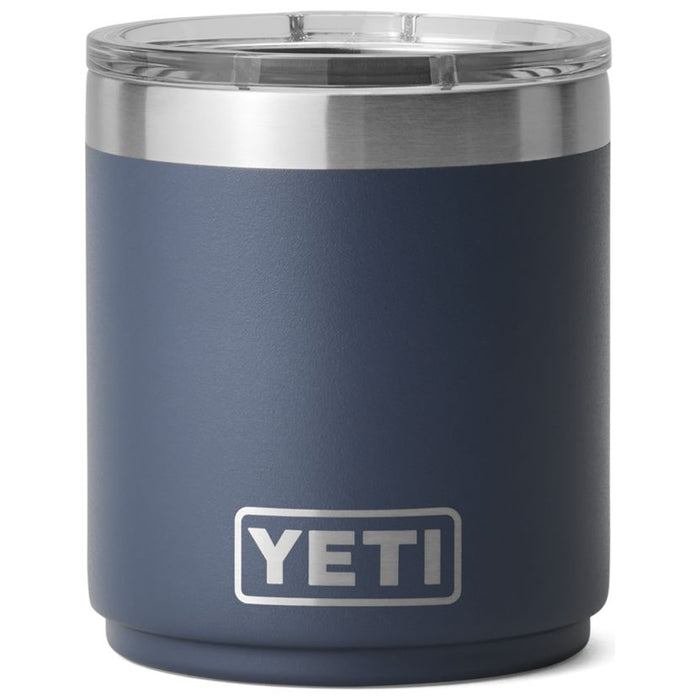 YETI Rambler 10 oz Stackable Lowball with Magslider Lid Navy Image 01