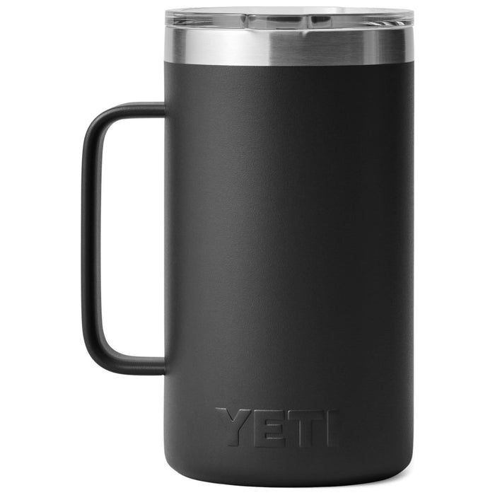 YETI Rambler 24 oz Travel Mug Black Image 02