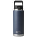 YETI Rambler 26 oz Straw Bottle Navy Image 01