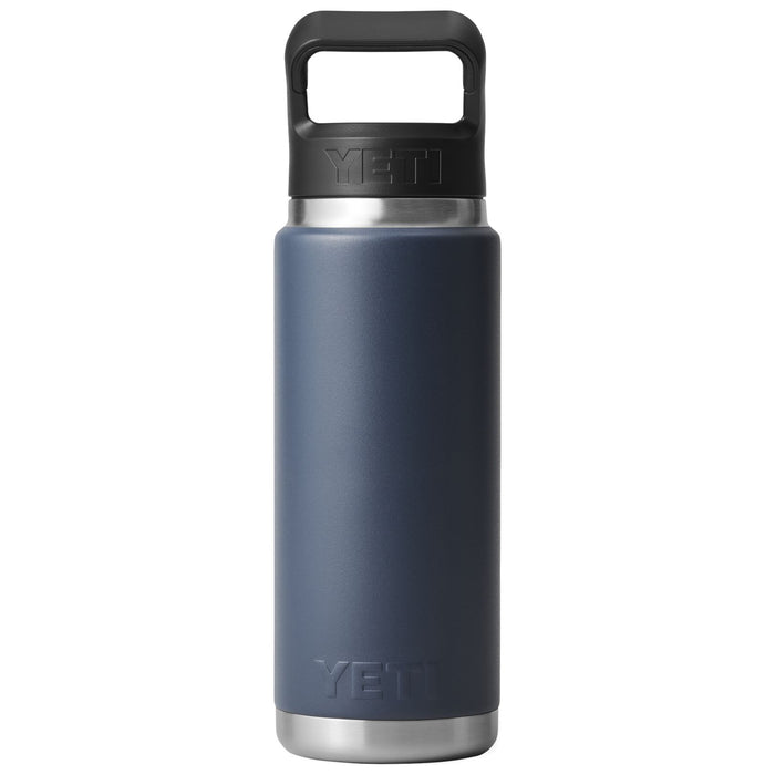 YETI Rambler 26 oz Straw Bottle Navy Image 02