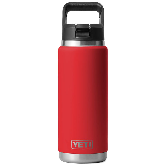 YETI Rambler 26 oz Straw Bottle Rescue Red Image 01