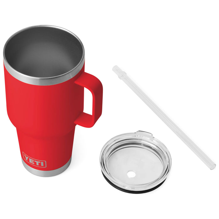 YETI Rambler 35 oz Straw Mug Rescue Red Image 03