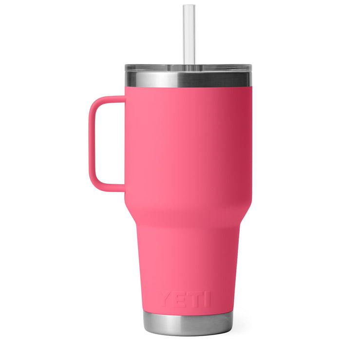 YETI Rambler 35 oz Straw Mug Tropical Pink Image 02