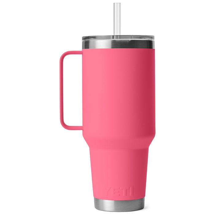 YETI Rambler 42 oz Straw Mug Tropical Pink Image 02