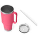 YETI Rambler 42 oz Straw Mug Tropical Pink Image 03