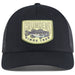 Grundens Bass Patch Trucker Black Image 01