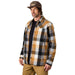 Grundens Men's Bankside Lined Shacket Freestone Plaid Image 05