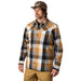 Grundens Men's Bankside Lined Shacket Freestone Plaid Image 07