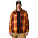 Grundens Men's Bankside Lined Shacket Lobster Plaid Image 04