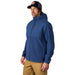 Grundens Men's Bering Fleece Pro Full Zip Hoodie Blue Abyss Image 05