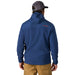 Grundens Men's Bering Fleece Pro Full Zip Hoodie Blue Abyss Image 06