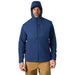 Grundens Men's Bering Fleece Pro Full Zip Hoodie Blue Abyss Image 07