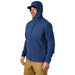 Grundens Men's Bering Fleece Pro Full Zip Hoodie Blue Abyss Image 08