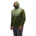 Grundens Men's Bering Fleece Pro Full Zip Hoodie Deep Lichen Green / Deep Depths Image 03