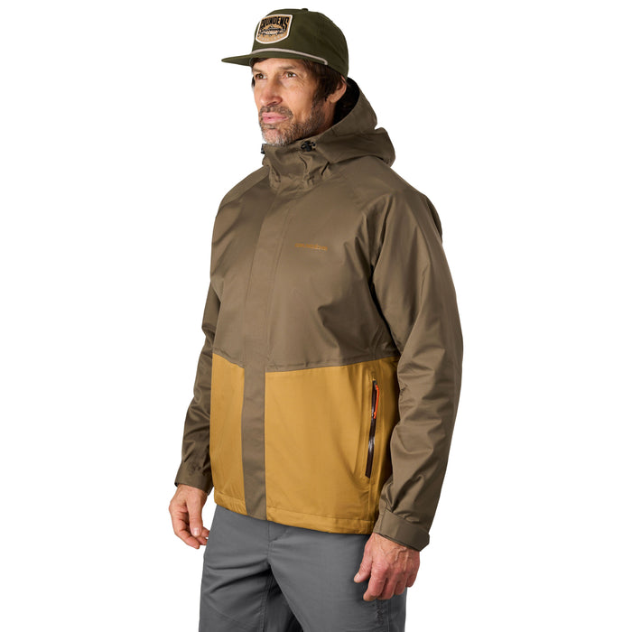 Grundens Men's Charter Jacket Whiskey / Otter Image 05