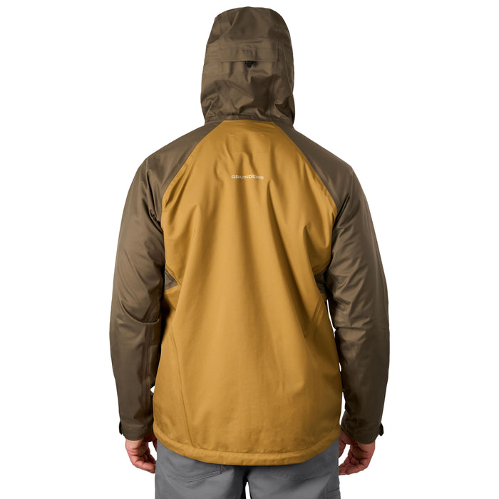 Grundens Men's Charter Jacket Whiskey / Otter Image 09