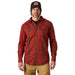 Grundens Men's Dispatch Flannel Shirt Lobster Plaid Image 04