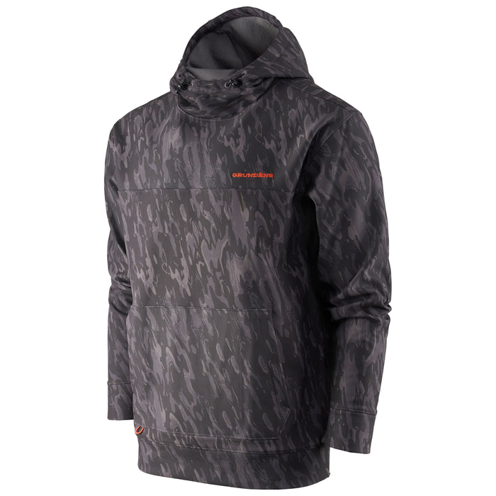 Grundens Men's Kryall Hoodie Blackbeard Camo Image 02